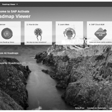 The Roadmap Viewer for SAP Activate