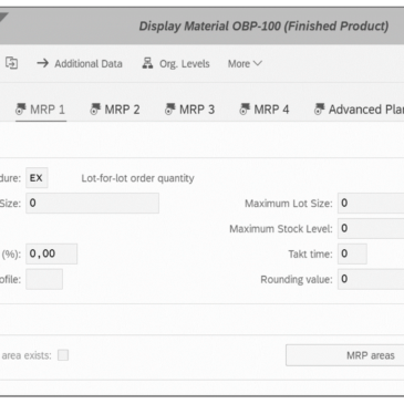 Logistics Master Data Overview