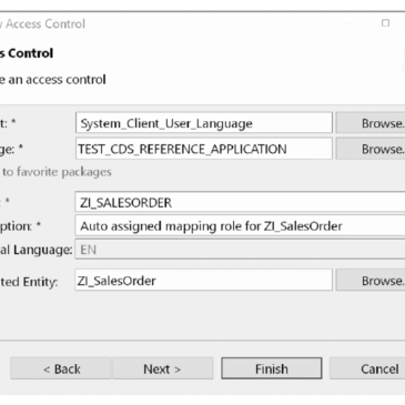 ABAP CDS Access Control Fundamentals